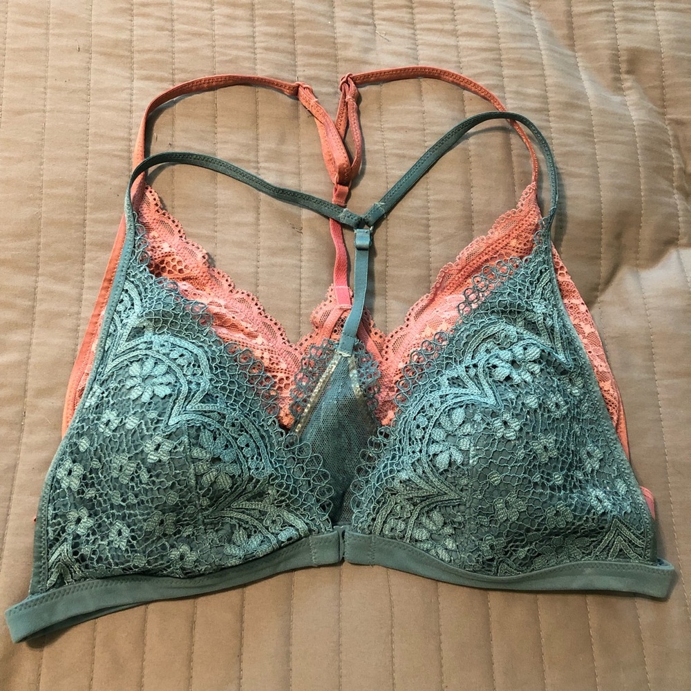 2 Lace Bralettes